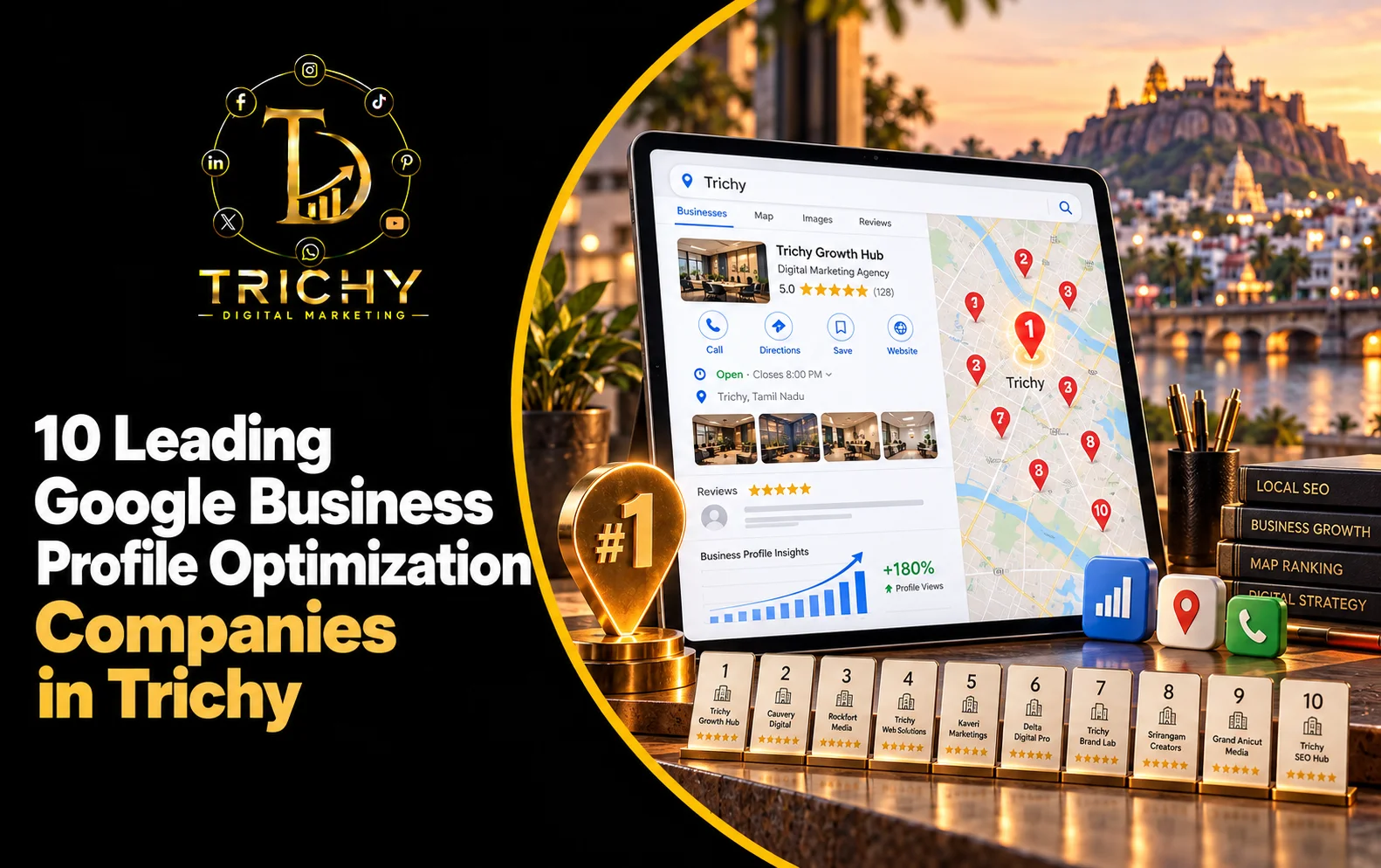 10 Leading Google Business Profile Optimization Companies in Trichy