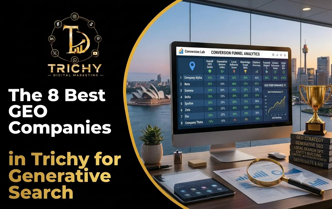 The 8 Best GEO Companies in Trichy for Generative Search