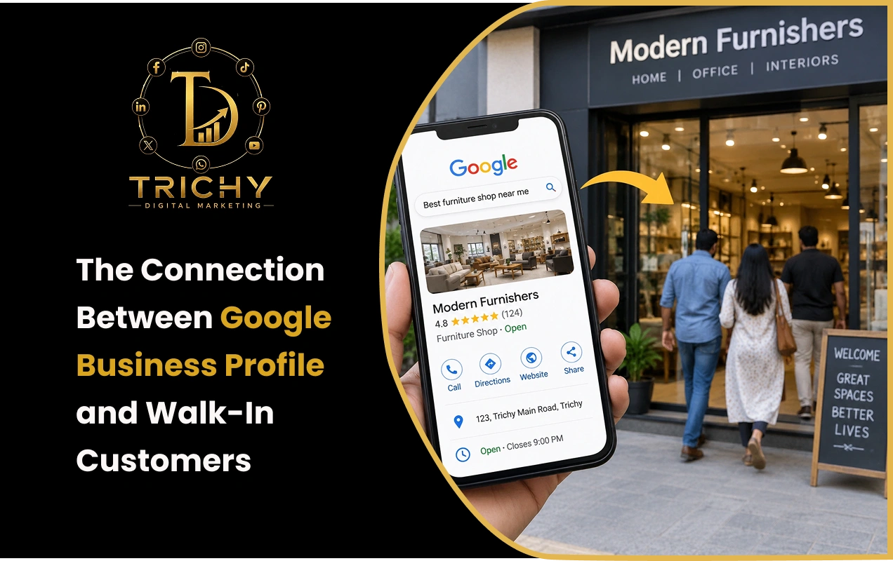The Connection Between Google Business Profile and Walk-In Customers