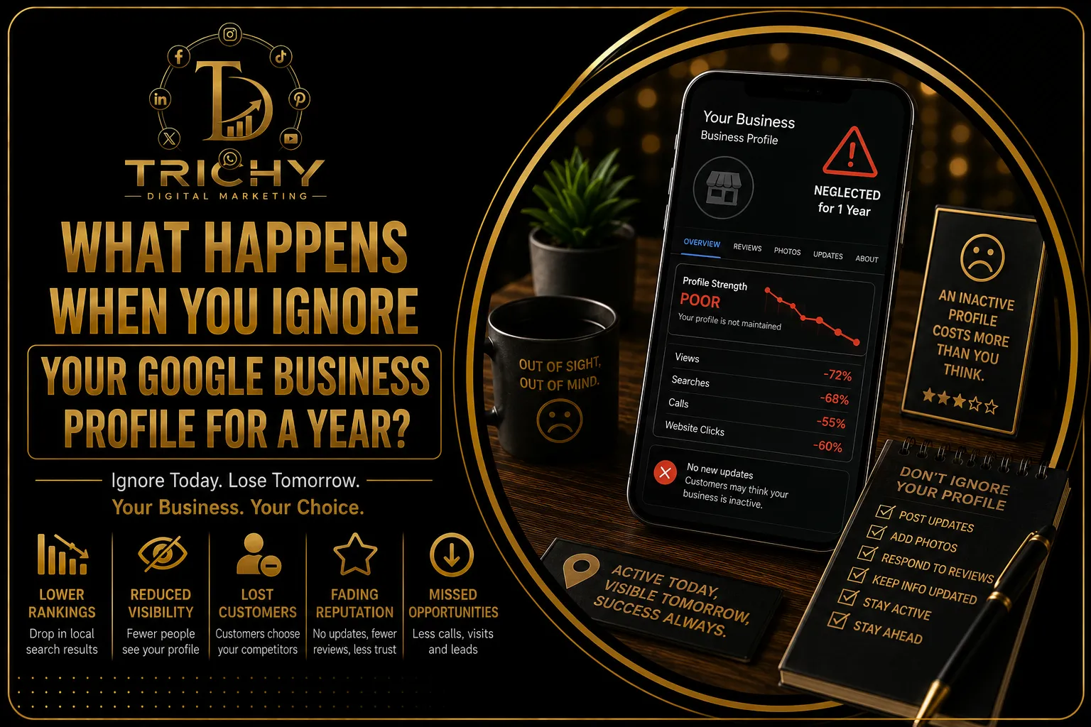 What Happens When You Ignore Your Google Business Profile for a Year