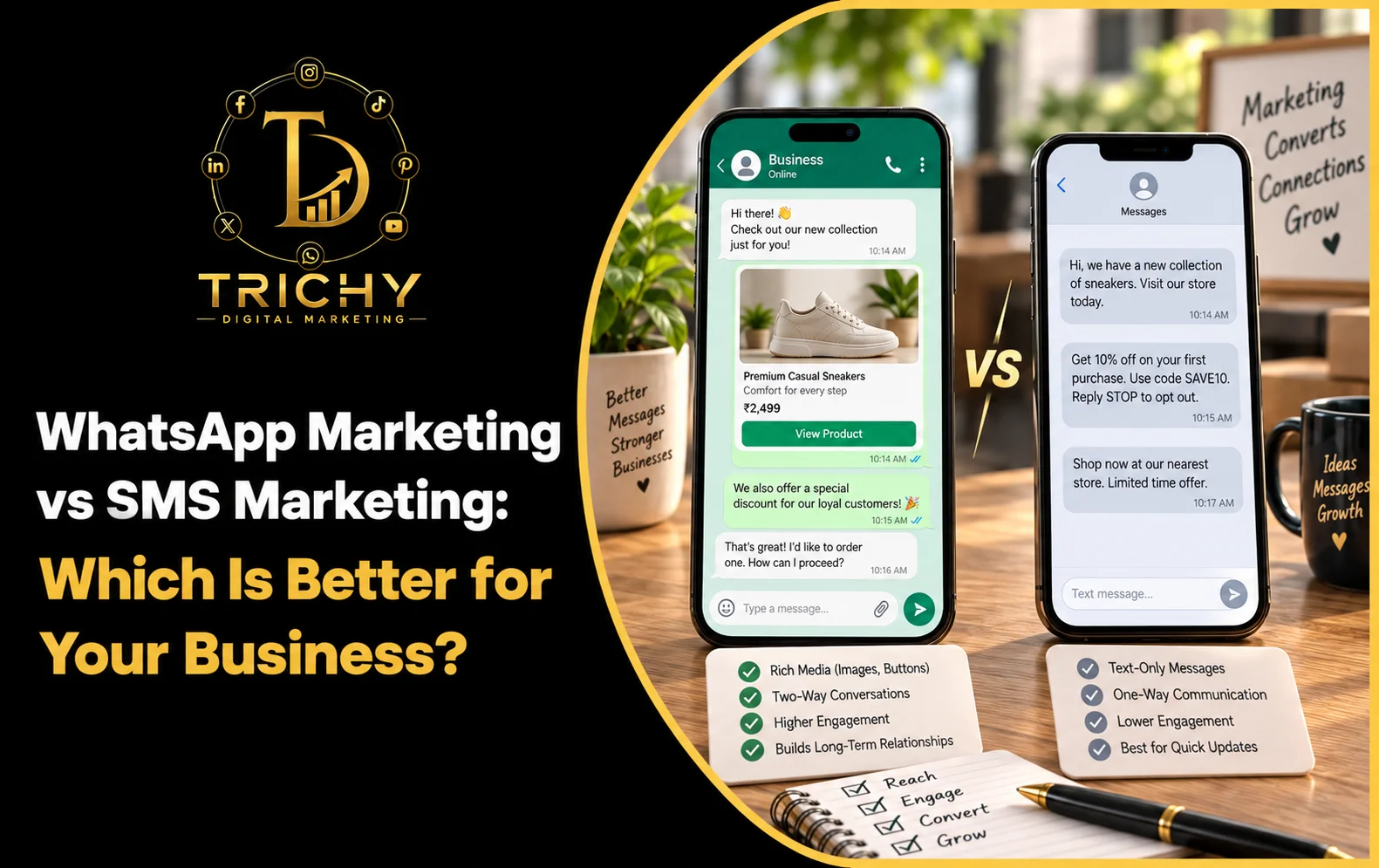 WhatsApp Marketing vs SMS Marketing: Which Is Better for Your Business?